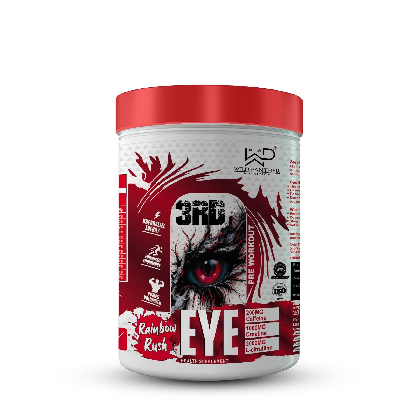 Wild Panther Nutrition 3rd Eye Pre-Workout - Image 4